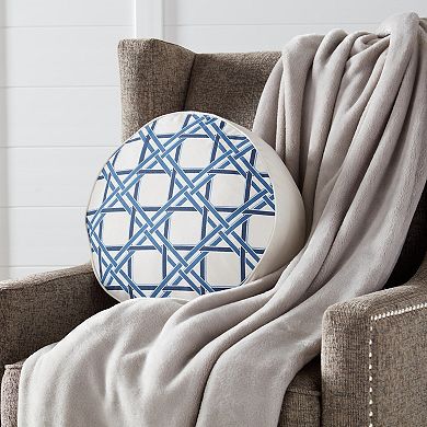 Greendale Home Fashions Cane Round Throw Pillow