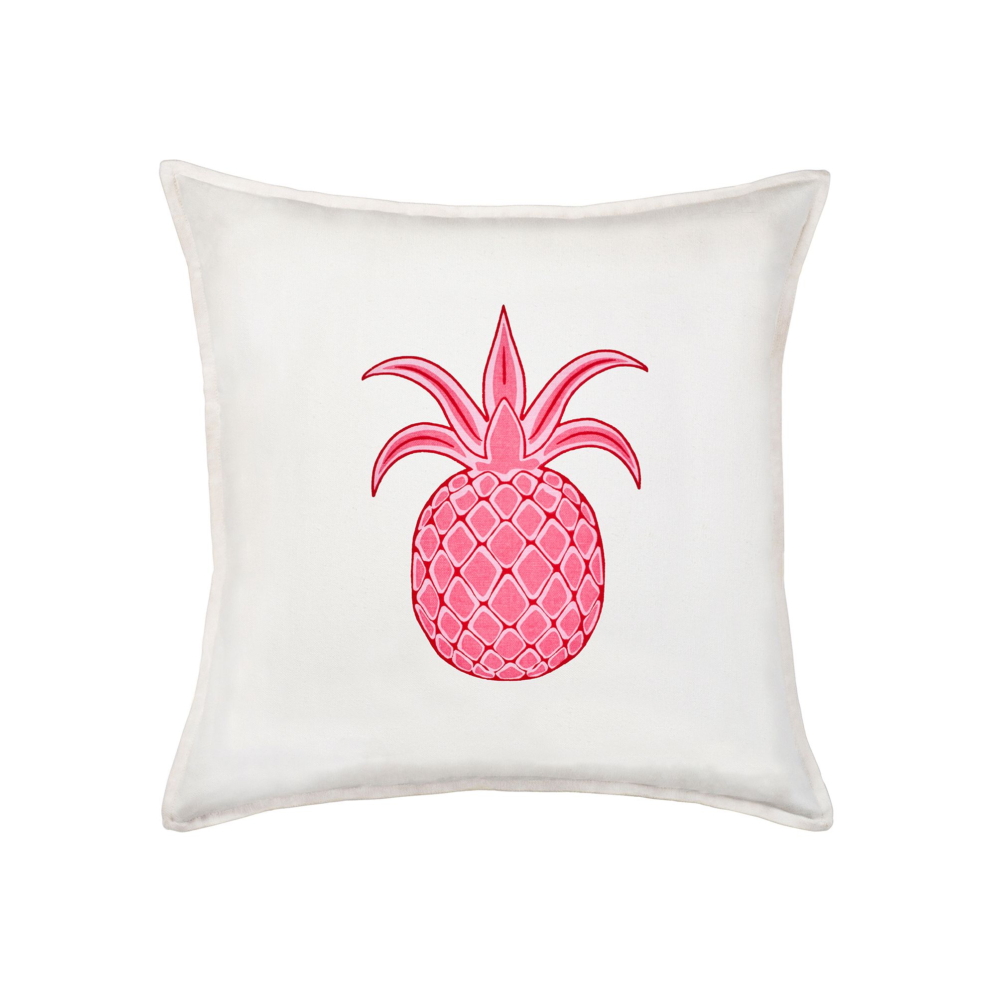 Greendale Home Fashions Pineapple Throw Pillow, Pink