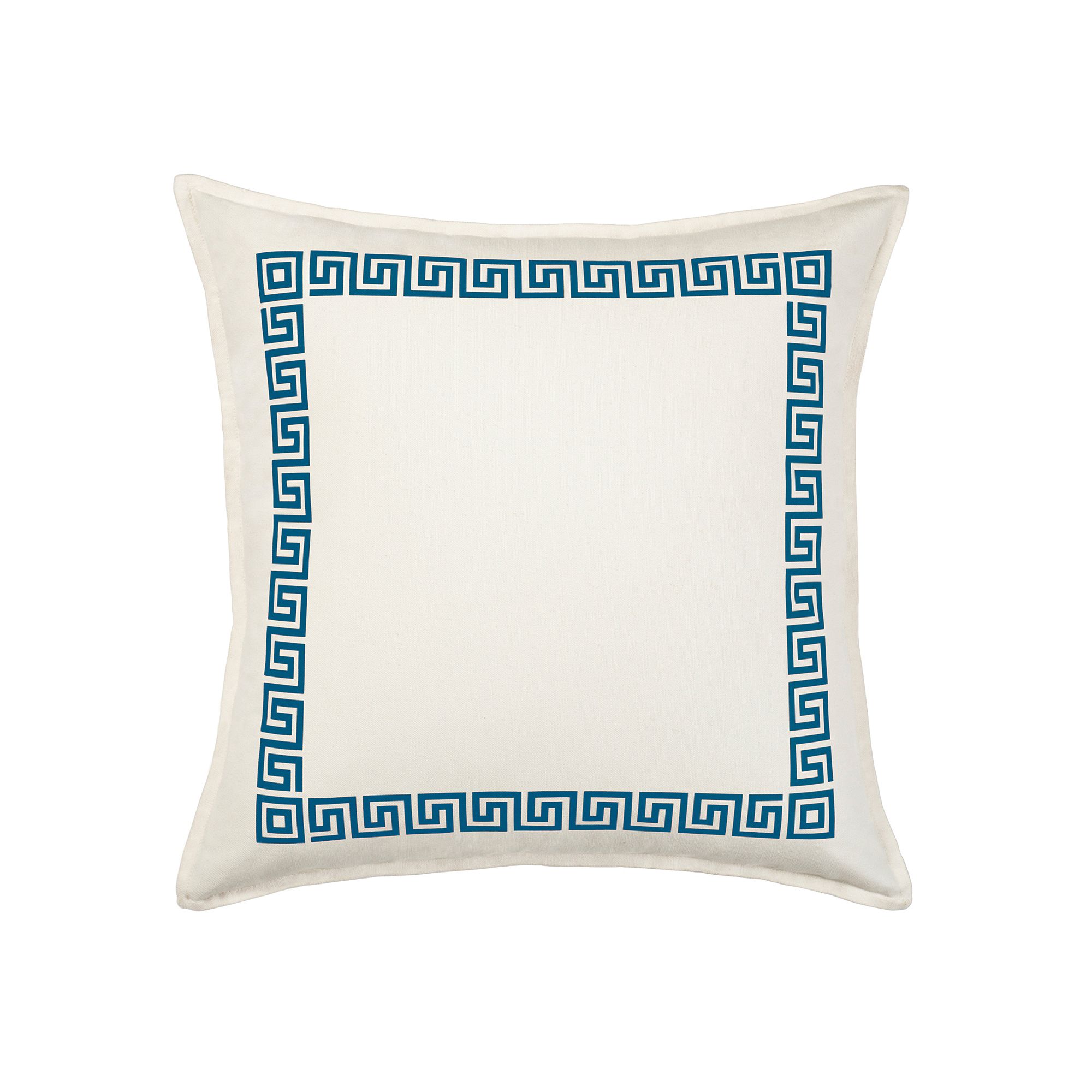 Greendale Home Fashions Greek Key Throw Pillow, Blue