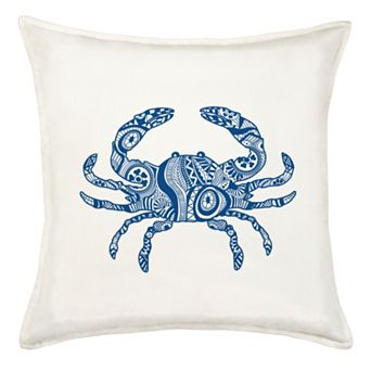 Greendale Home Fashions Crab Throw Pillow