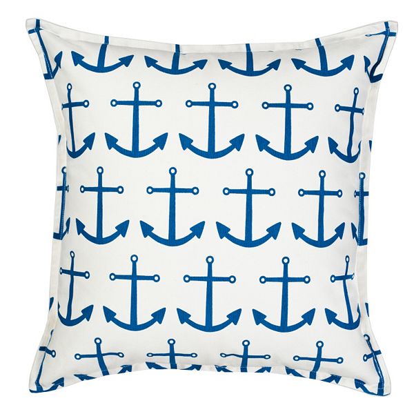 Greendale Home Fashions Anchor Repeat Throw Pillow