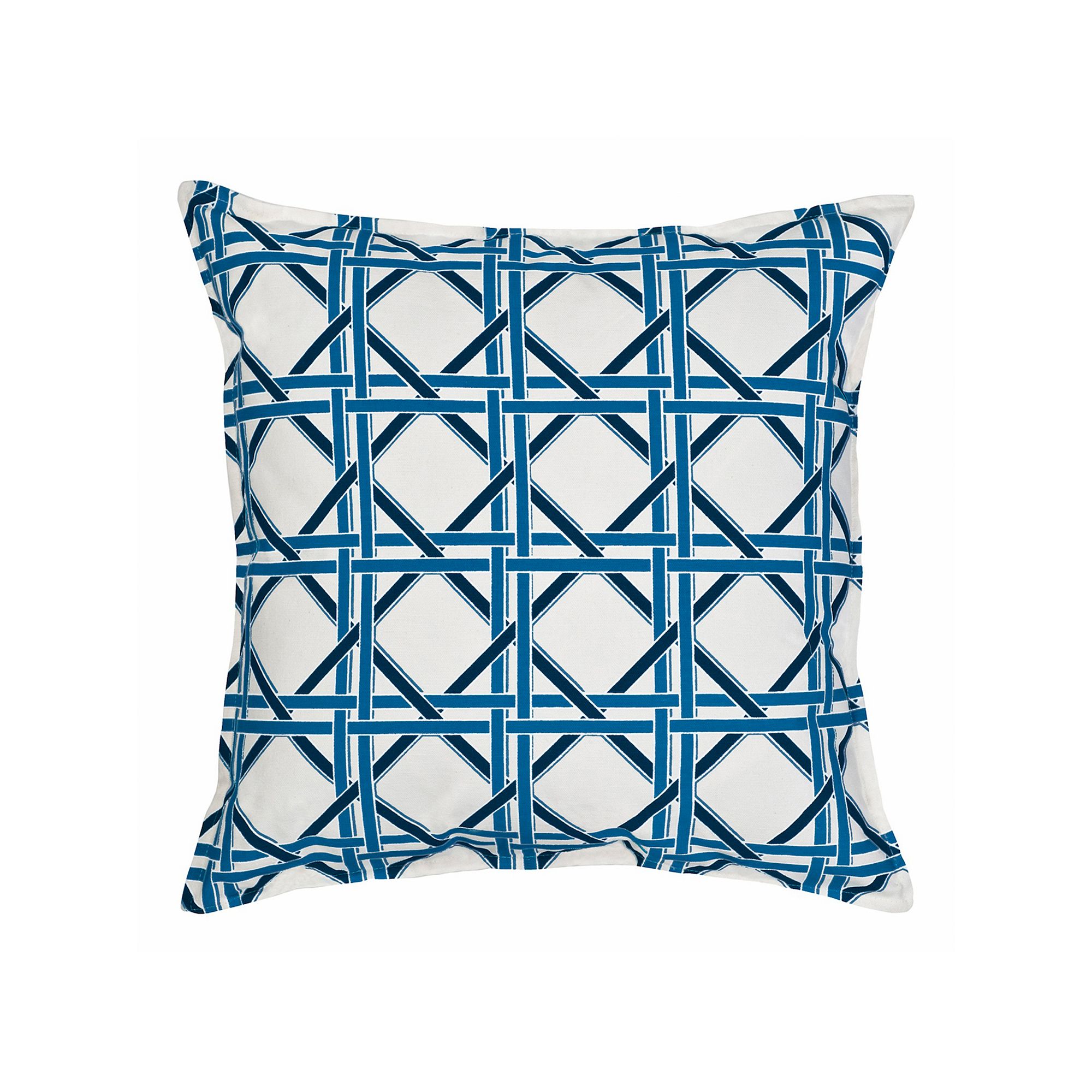 Greendale Home Fashions Cane Throw Pillow, Blue