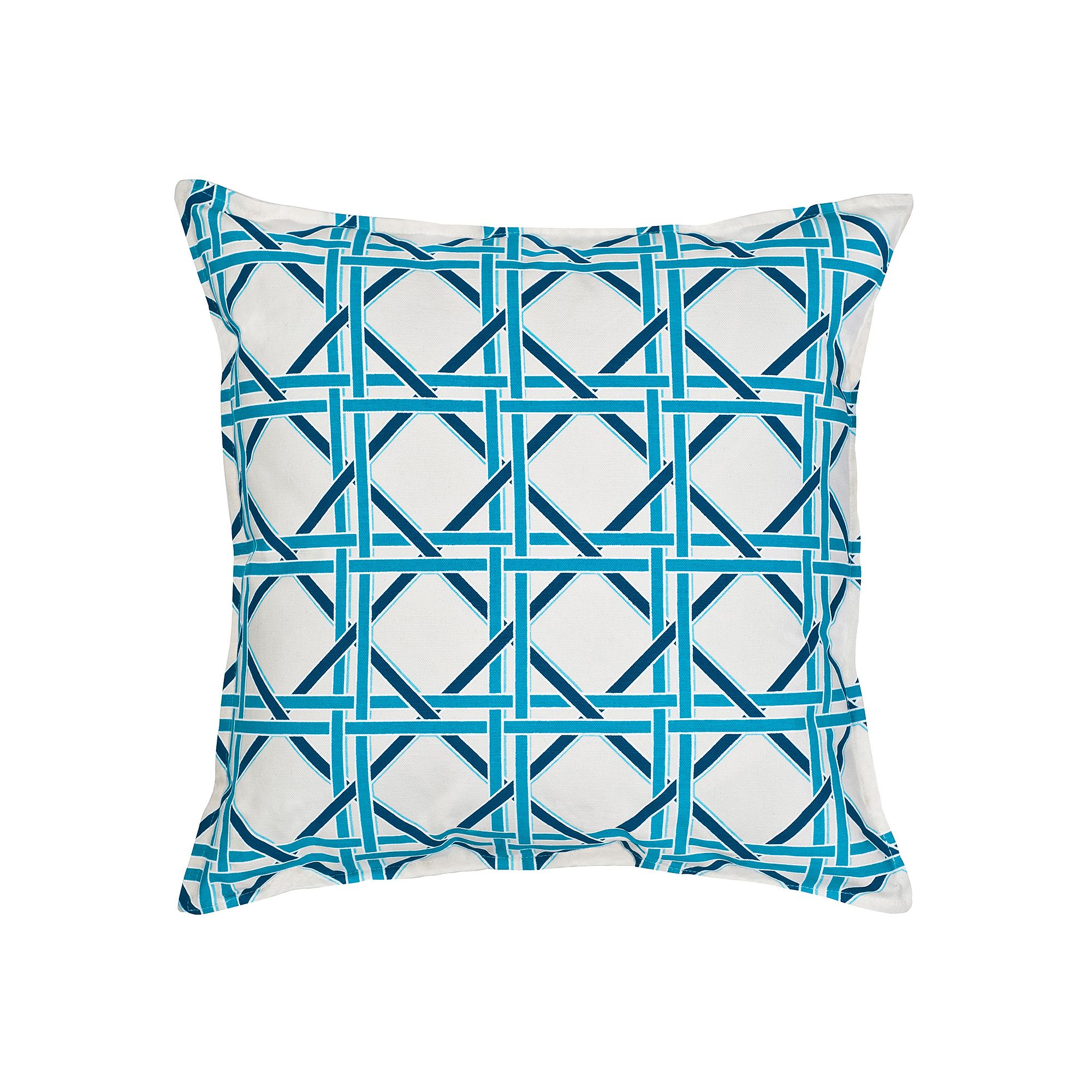 Greendale Home Fashions Cane Throw Pillow, Turquoise