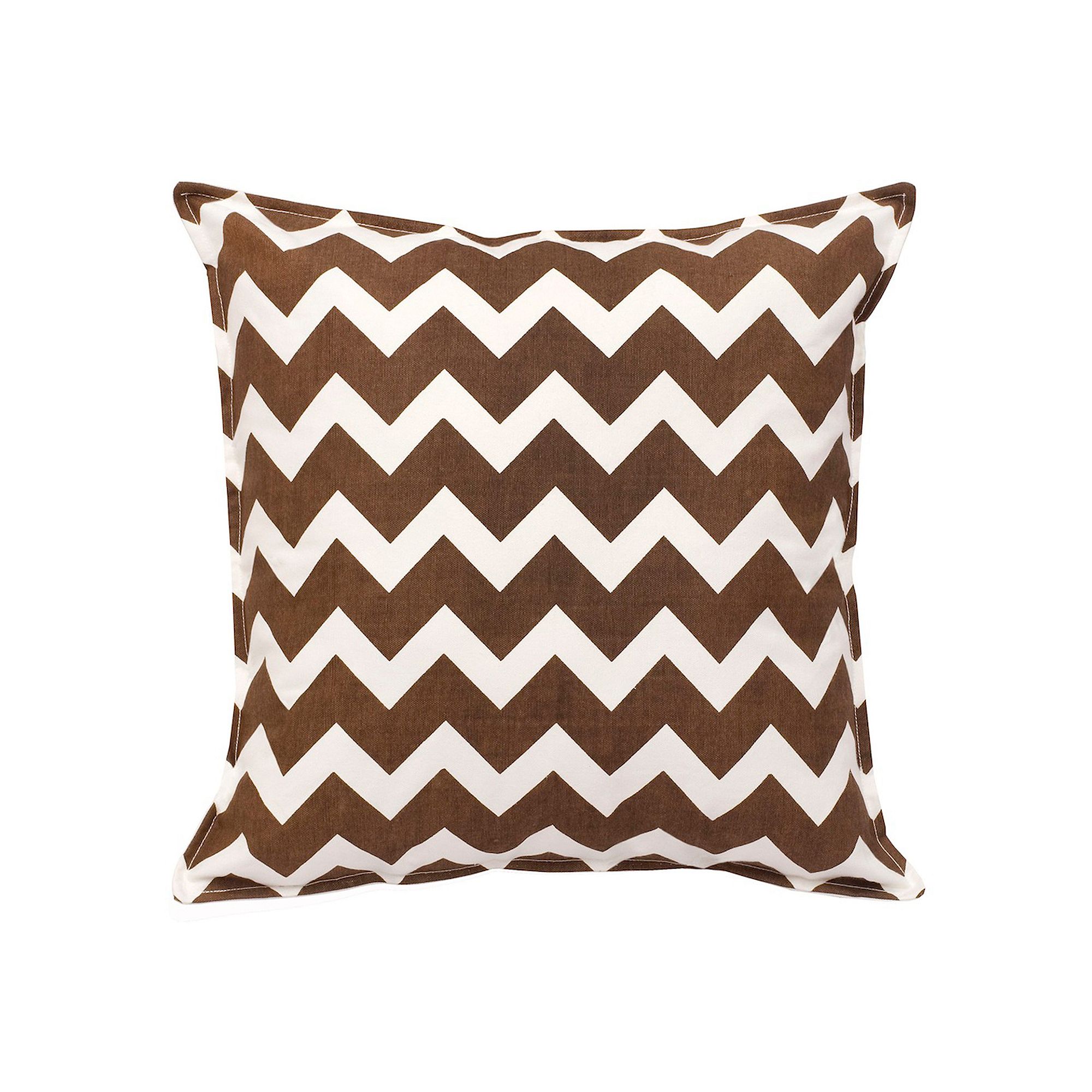 Greendale Home Fashions Chevron Throw Pillow, Brown