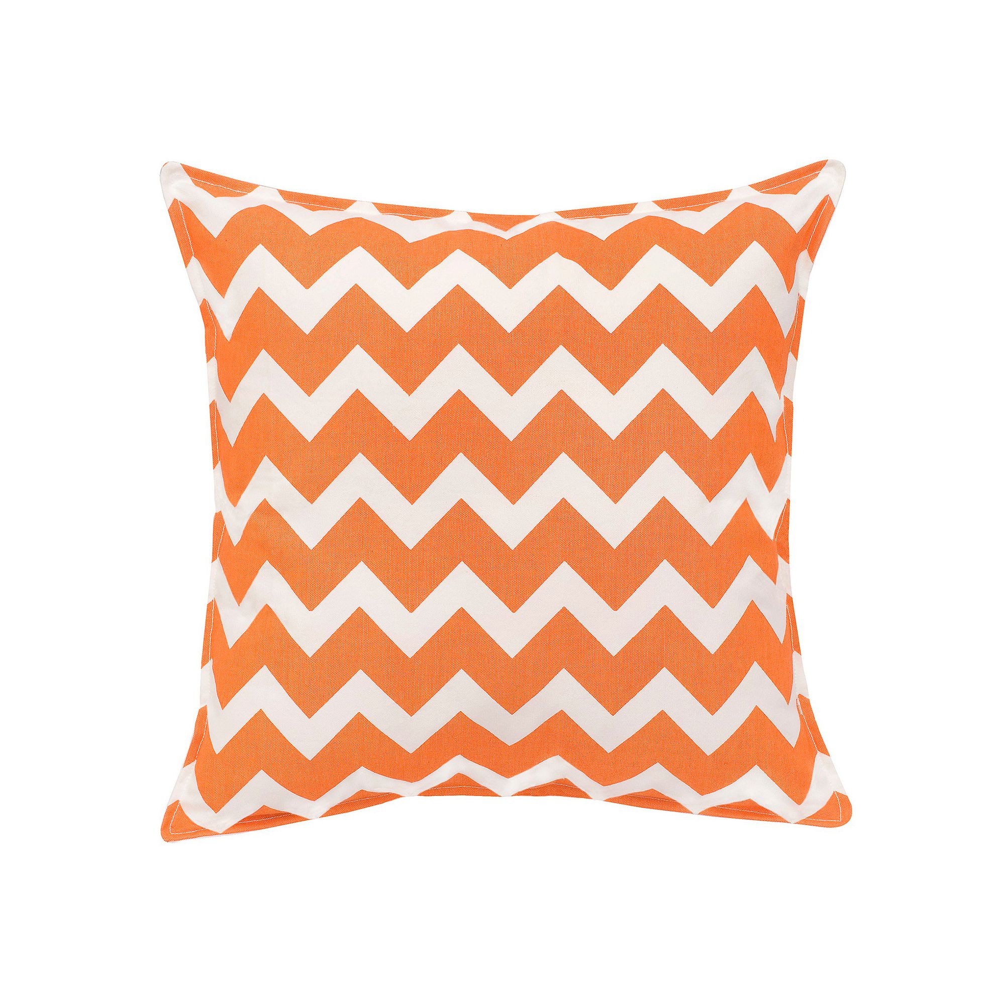 Greendale Home Fashions Chevron Throw Pillow, Orange