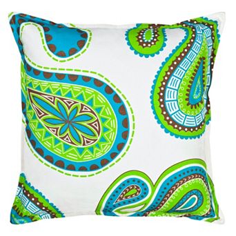 Greendale Home Fashions Paisley Throw Pillow