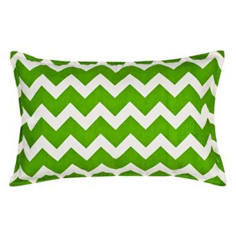 Greendale Home Fashions Chevron Oblong Throw Pillow