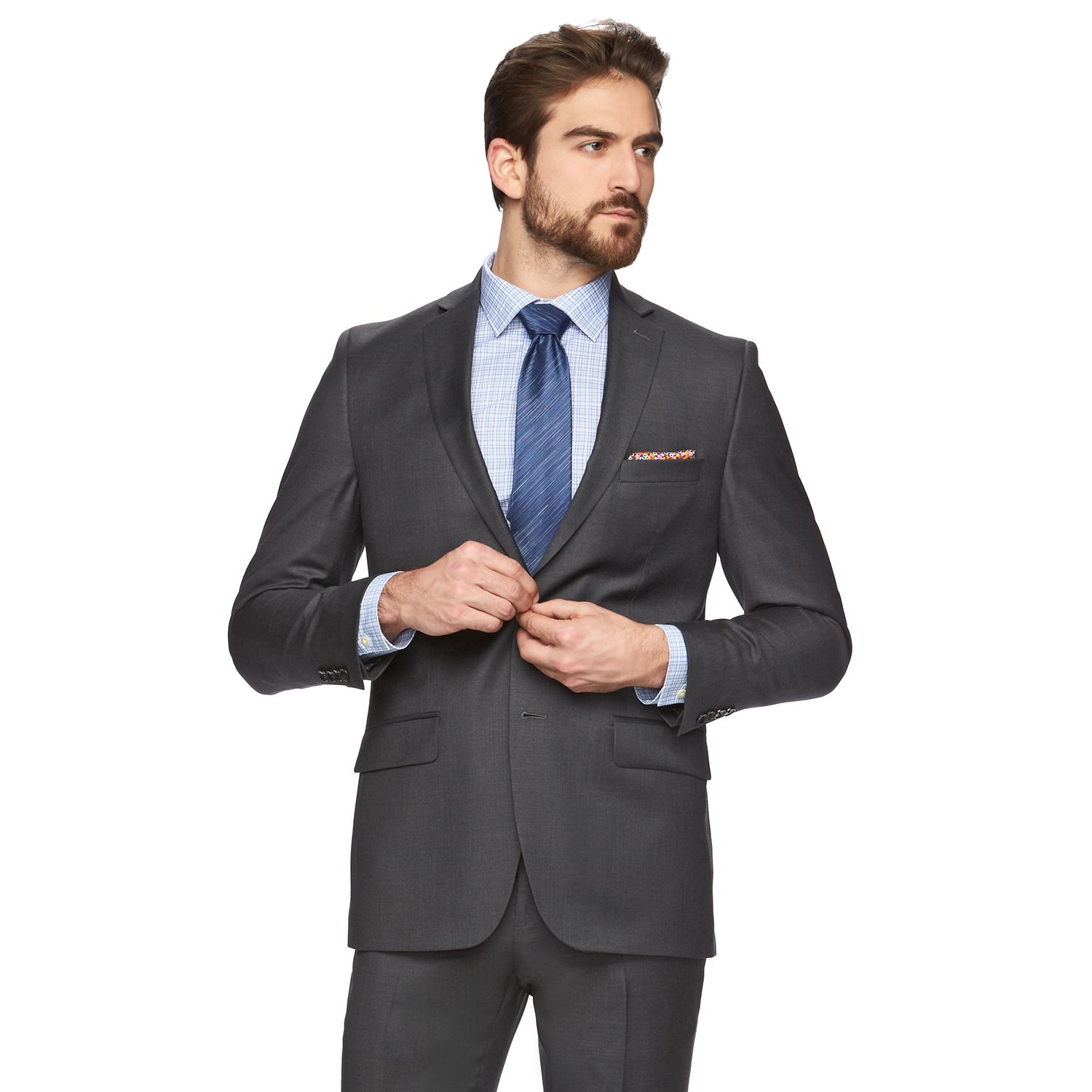 3 piece casual suit