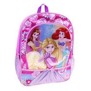 Disney Princess Ariel, Belle & Rapunzel Kids Backpack