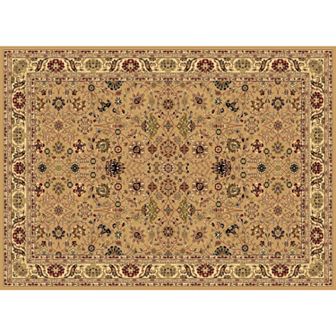 Rugs America New Vision Tabriz Framed Floral Rug