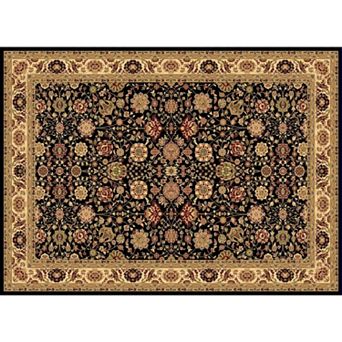 Rugs America New Vision Tabriz Framed Floral Rug