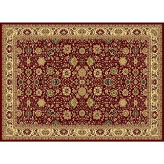 Rugs America New Vision Tabriz Framed Floral Rug