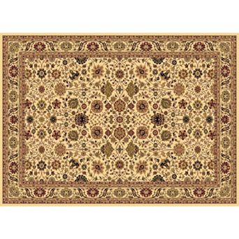 Rugs America New Vision Tabriz Framed Floral Rug