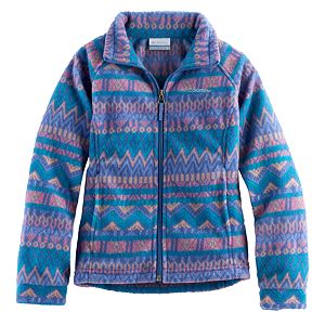 Toddler Girl Columbia Three Lakes Fleece Midweight Jacket