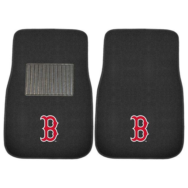 Boston Red Sox Embroidered Car Mat Set - sportsfanzshop