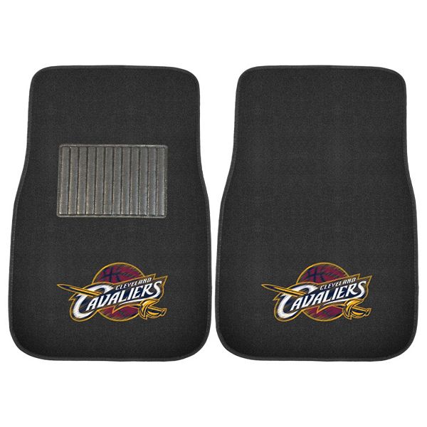 FANMATS Cleveland Cavaliers 2 Pack Embroidered Car Mats