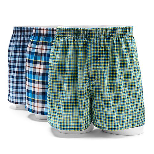 Men's Hanes Ultimate 3pack Tagless Woven Boxers