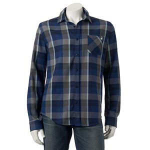 Men's DC Shoe Co Highland Plaid Button-Down Shirt