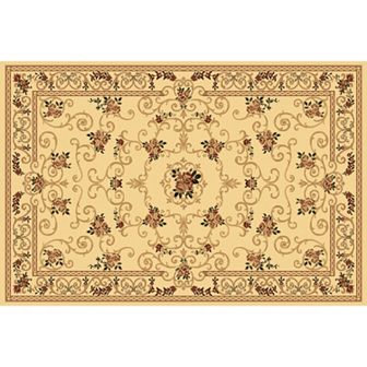 Rugs America New Vision Souvanerie Framed Floral Rug