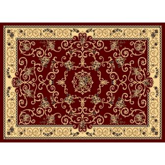 Rugs America New Vision Souvanerie Framed Floral Rug