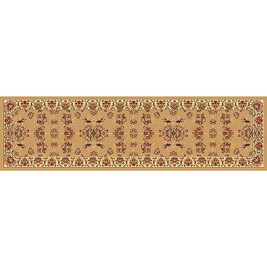 Rugs America New Vision Kashan Framed Floral Rug