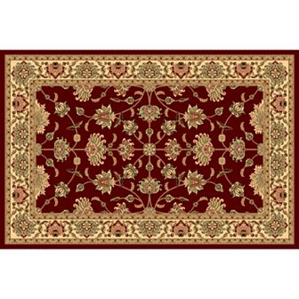 Rugs America New Vision Kashan Framed Floral Rug