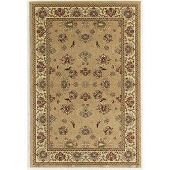 Rugs America New Vision Kashan Framed Floral Rug