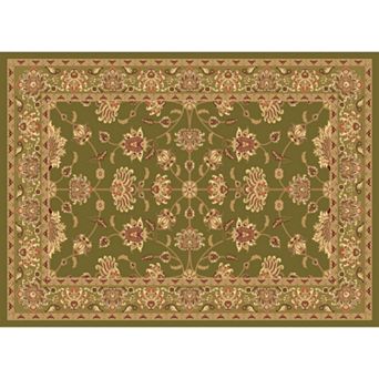 Rugs America New Vision Kashan Framed Floral Rug
