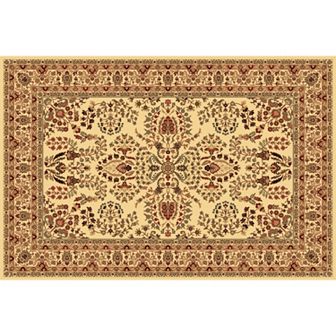 Rugs America New Vision Lilihan Framed Floral Rug