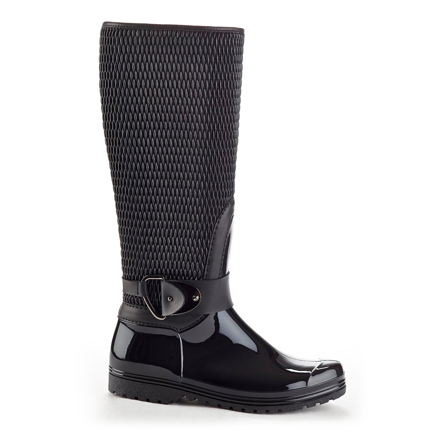 women's rain boots with zipper
