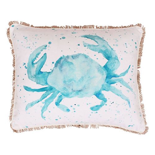 Thro by Marlo Lorenz Carmello Crab Throw Pillow