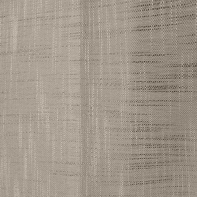 Corona 1-Panel Window Curtain Charlet Ocean Rod Pocket Window Curtain