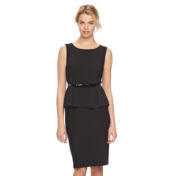 Women's ELLE™ Peplum Sheath Dress