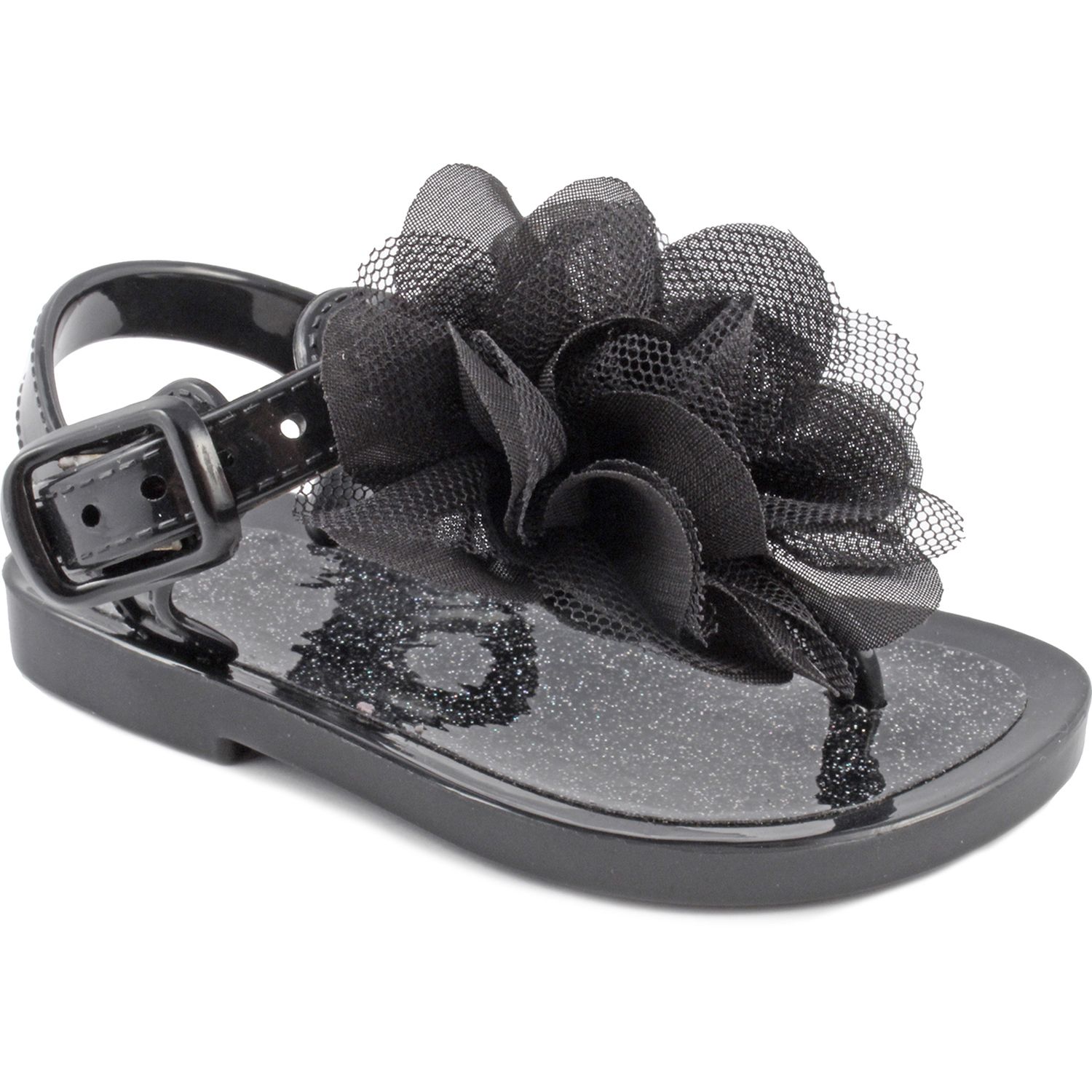 baby girl black sandals