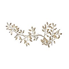 Stratton Home Decor Flowing Leaves Metal Wall Decor