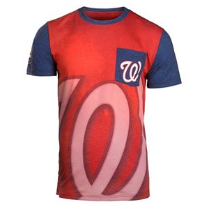Men's Forever Collectibles Washington Nationals Pocket Tee