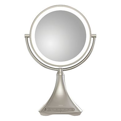 iHome 7X Double-Sided Vanity Mirror with Bluetooth Speaker