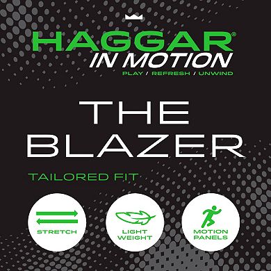 Men's Haggar In Motion Tailored-Fit Blazer