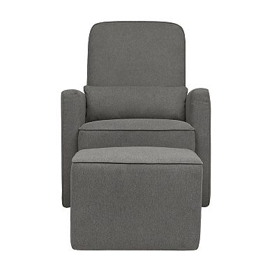 DaVinci Olive Glider Chair & Ottoman Set