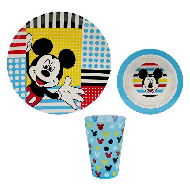 Disney's Mickey Mouse 3-pc. Kid's Dinnerware Set by Jumping Beans®