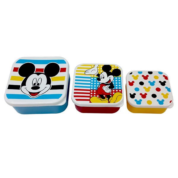 Striped Mickey Ears 12 Oz. Snack Container Custom Snack 