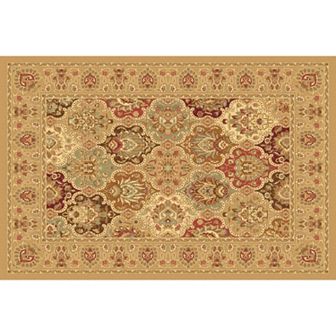 Rugs America New Vision Panel Framed Floral Rug