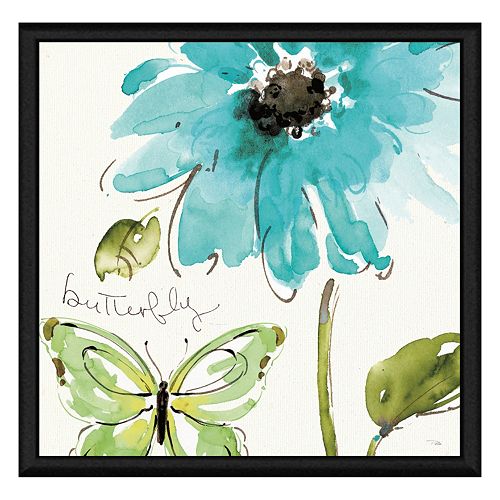 Butterfly Framed Canvas Wall Art