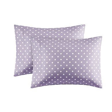 Intelligent Design Kids Polka Dot Cotton Sheet Set