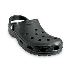 Ladies hot sale black crocs