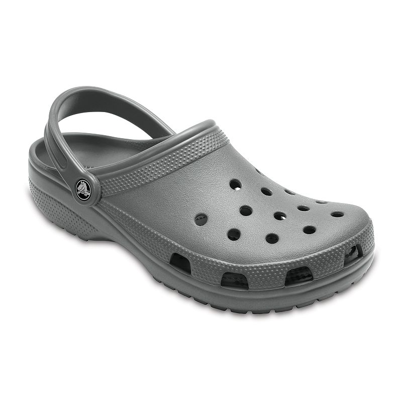 Crocs Classic Adult Clogs, Mens, Size: M4W6, Silver