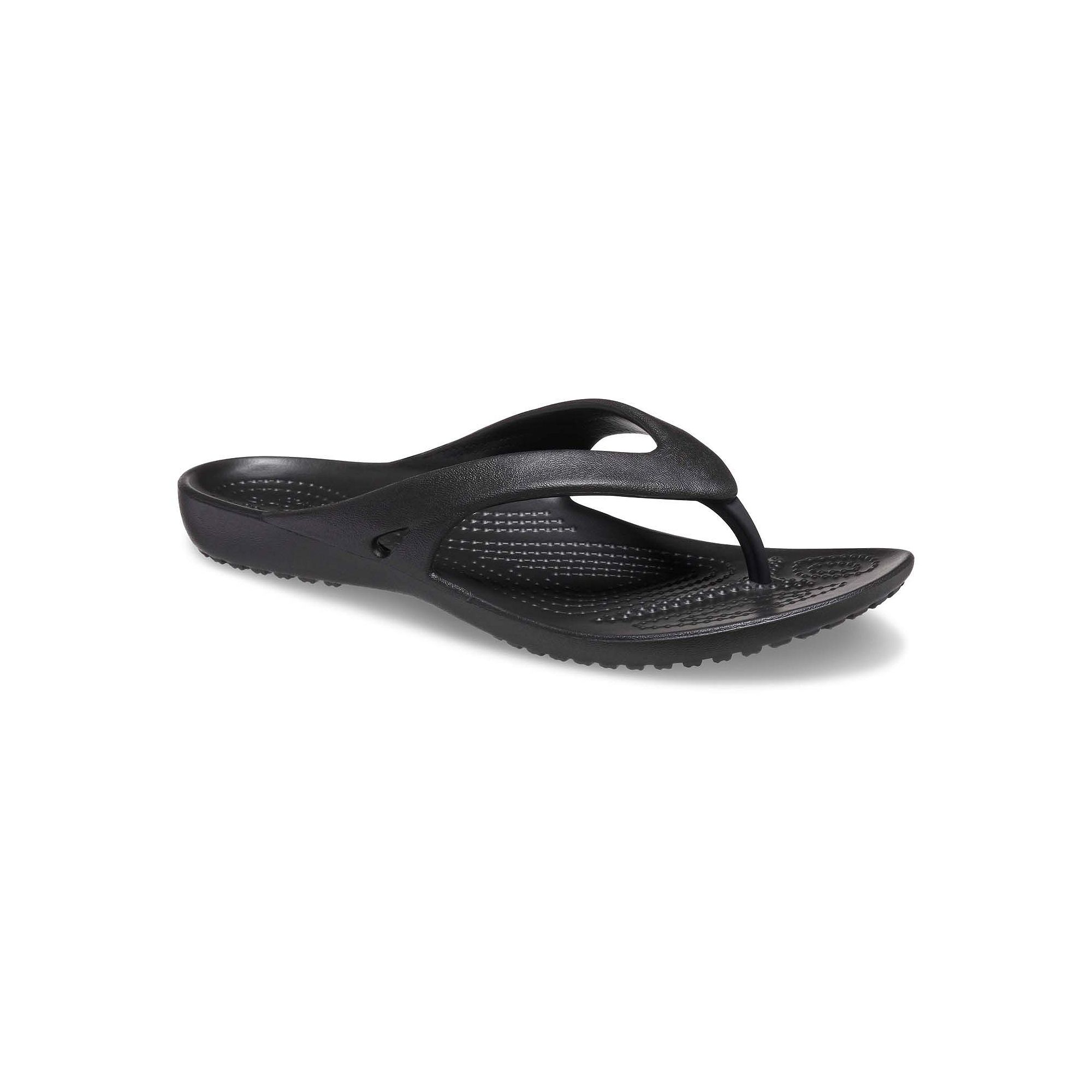 Crocs Kadee II Womens Flip-Flops, Size: 4, Black