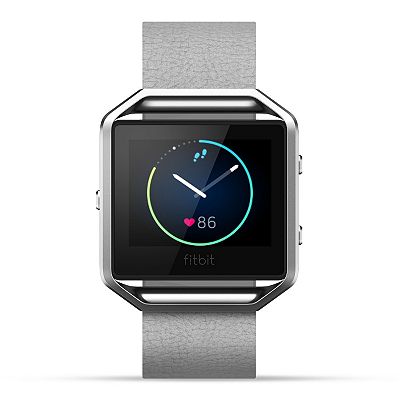Fitbit blaze leather band deals