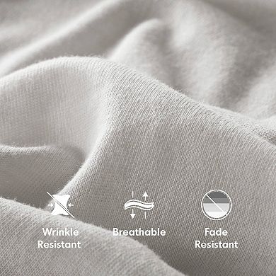 Intelligent Design Cotton Blend Jersey Knit Sheet Set