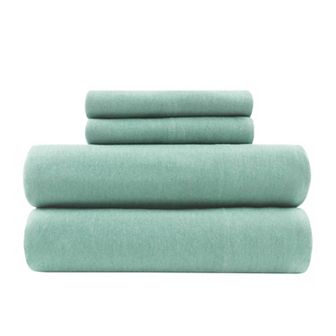 Intelligent Design Cotton Blend Jersey Knit Sheet Set
